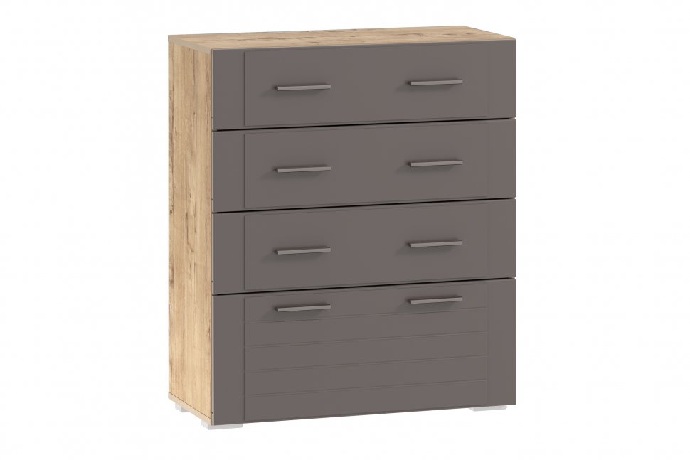 Спальня Livorno 3 дуб бунратти / софт графит