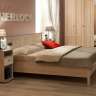 Кровать 160х200 Sherlock 42 с основанием из металла (Дуб Сонома)