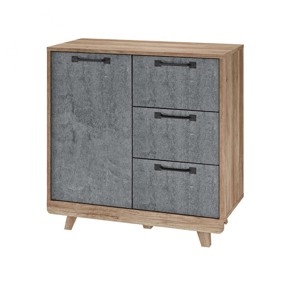 Комод Мегаполис КМ-12 (ТЭКС) M18 / Дуб Каньон