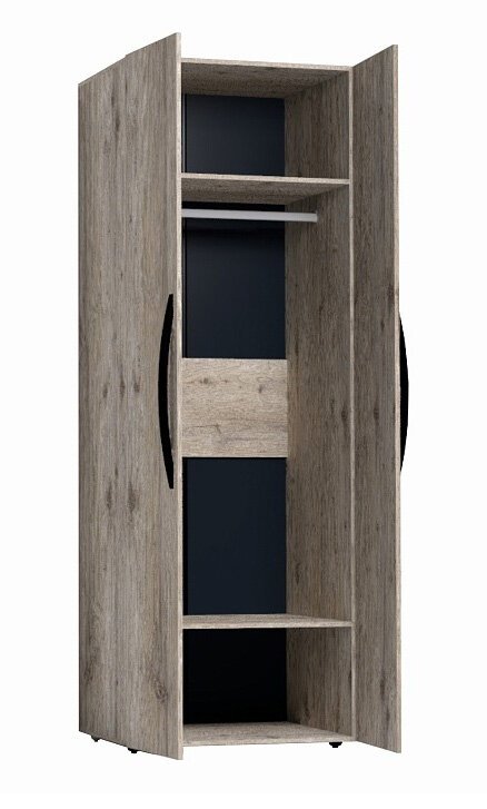 Шкаф для одежды Nature 54 с зеркалами (Глазов) Гаскон пайн