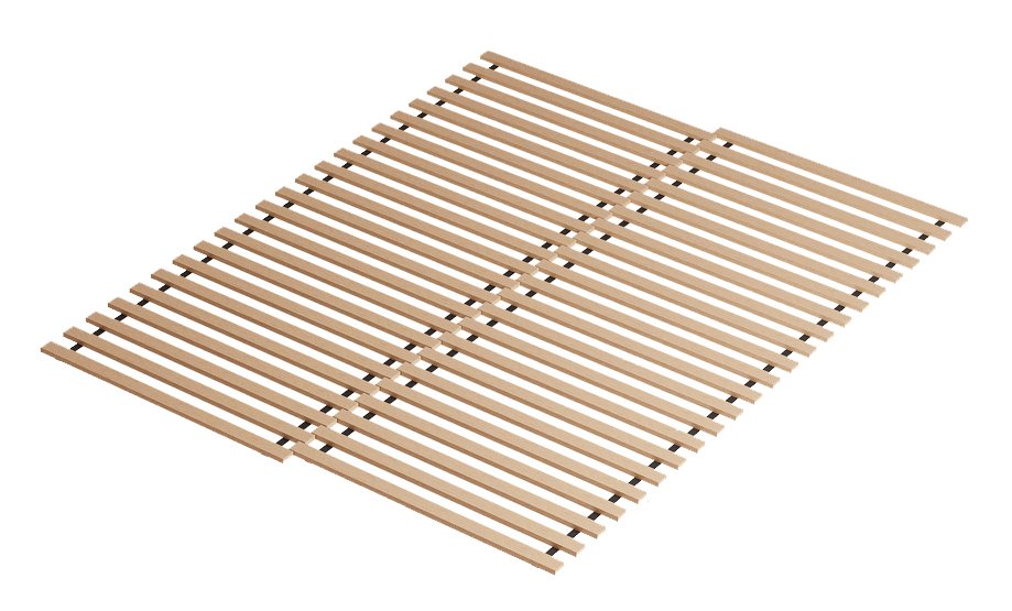 Кровать 160х200 с реечным настилом Британика (БТС)