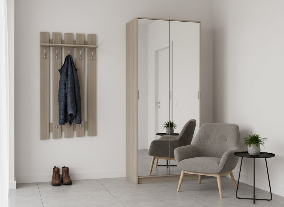 Ивушка 9 Вешалка Ясень Шимо Темный