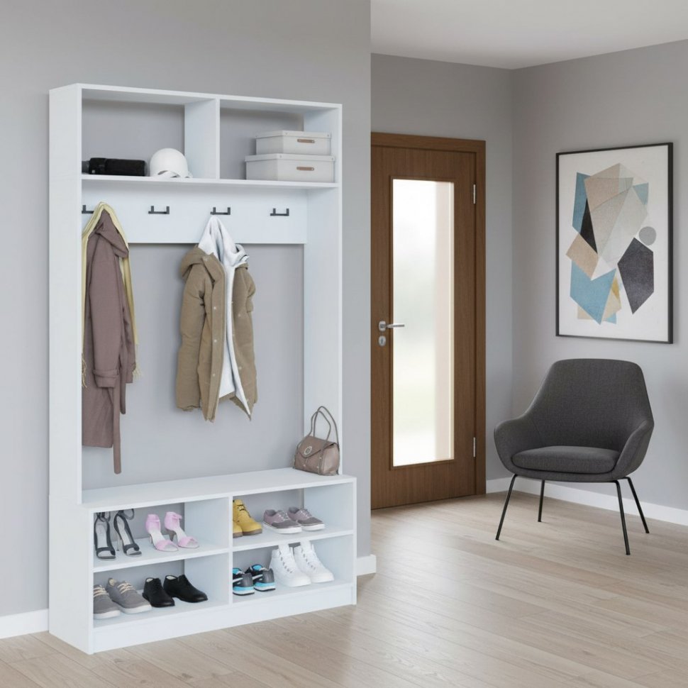 Прихожая ВШ-9 Белый