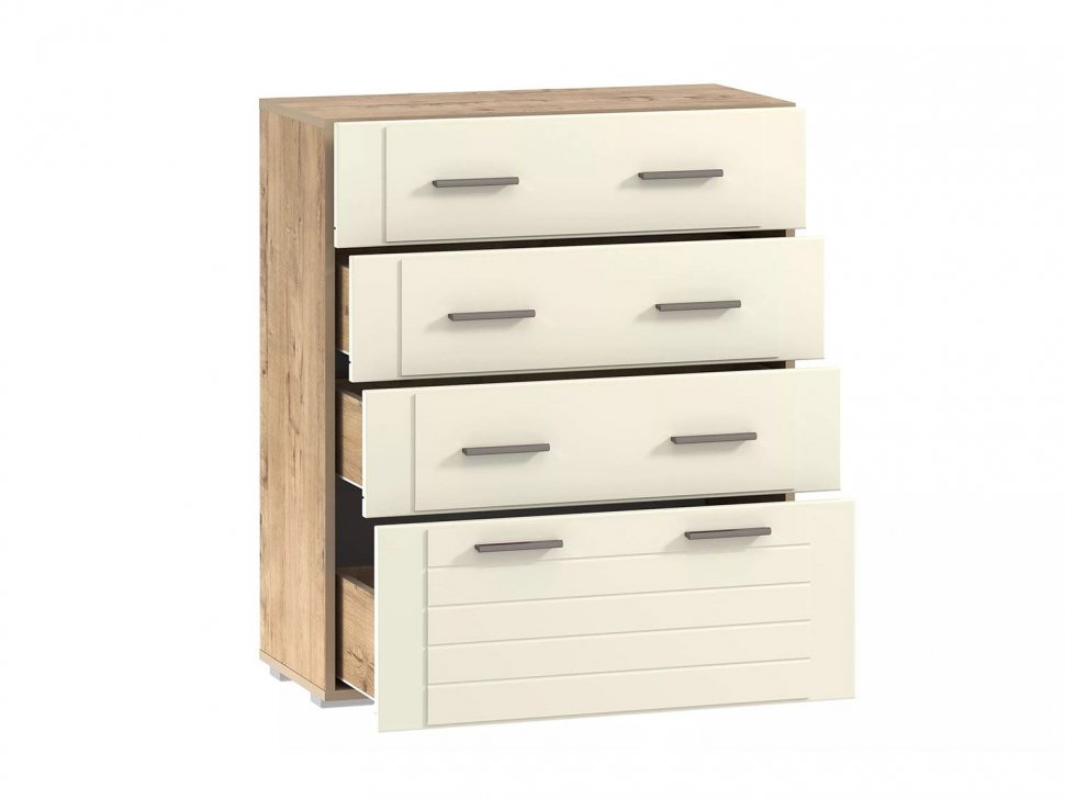 Спальня Livorno 3 дуб бунратти / софт панакота