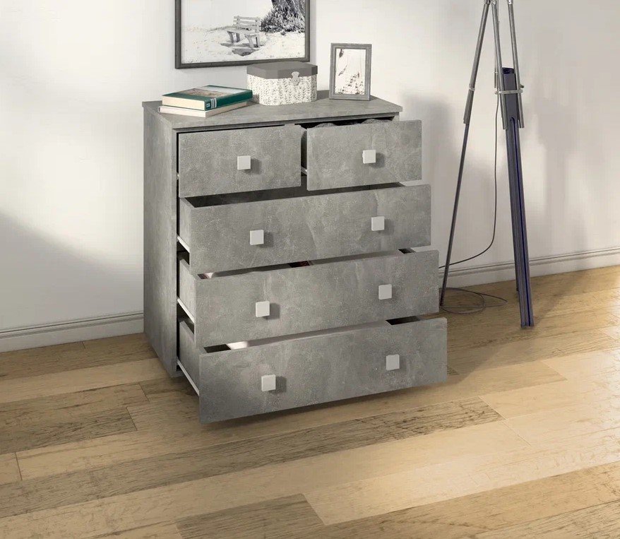 Комод Лофт-5 Бетон ателье