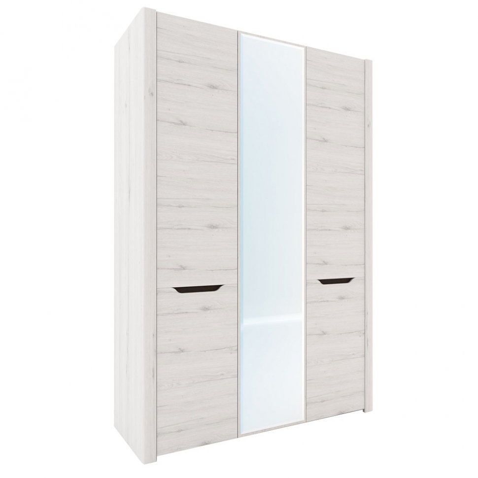 Шкаф для одежды Афина А11 (Заречье) Дуб Крафт белый