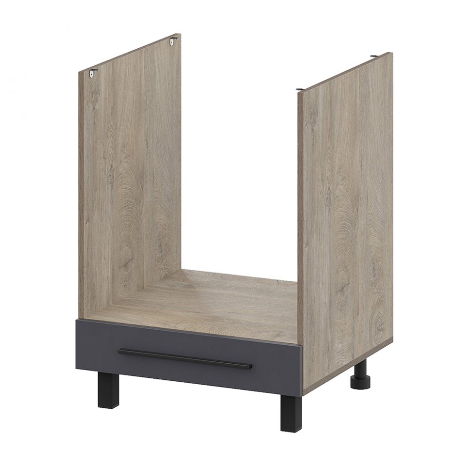 Шкаф под духовку 60 см Этна 6д1я (Софт Графит)