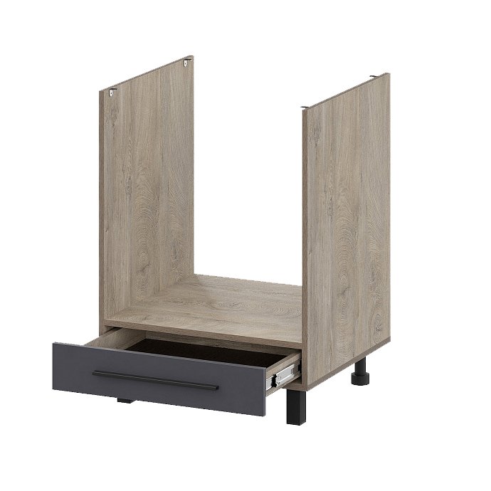 Шкаф под духовку 60 см Этна 6д1я (Софт Графит)