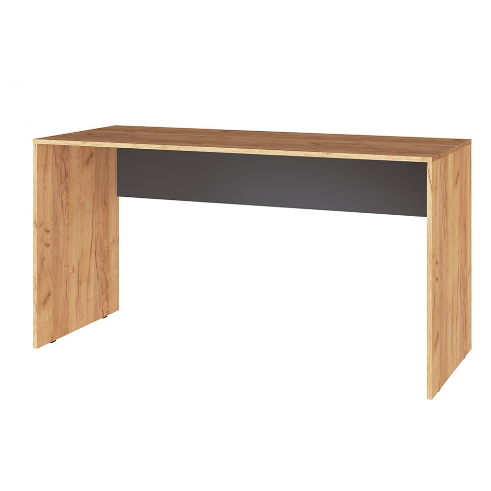 Стол письменный 1450 Квартет-13 (ТЭКС) Графит Серый