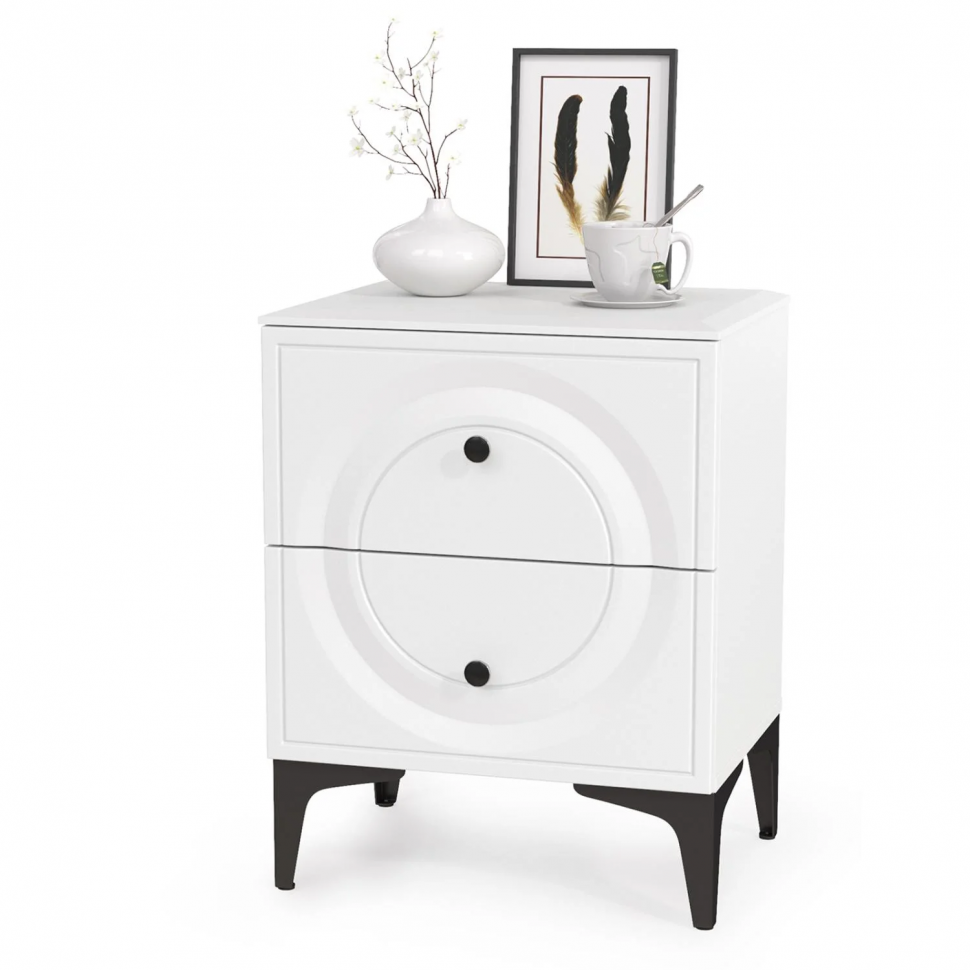 Валенсия тумба прикроватная 13.291 Белый