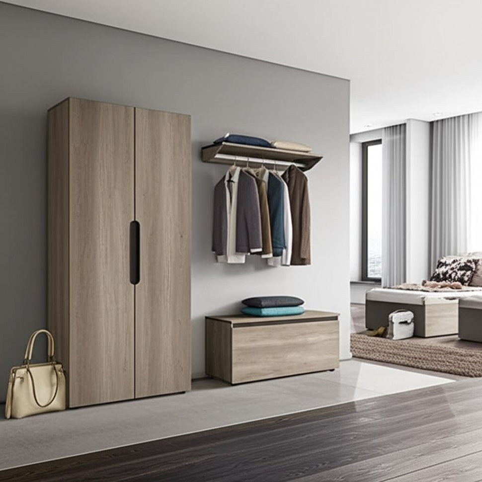 Тумба для обуви Энигма (БТС) ТБ-16  Дуб Каньон