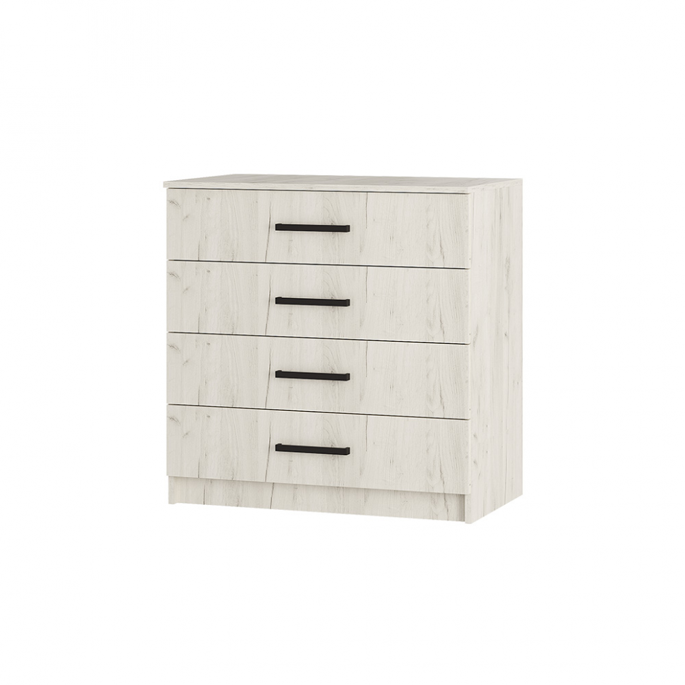 Комод Фиеста, Дуб крафт белый