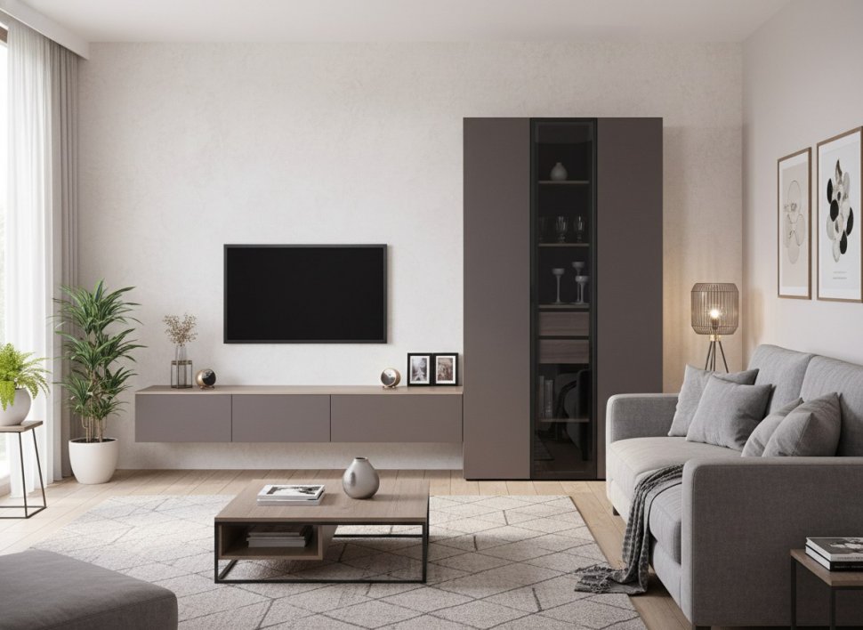 Гостиная Роквуд 2 Эмили Блаш / Графит