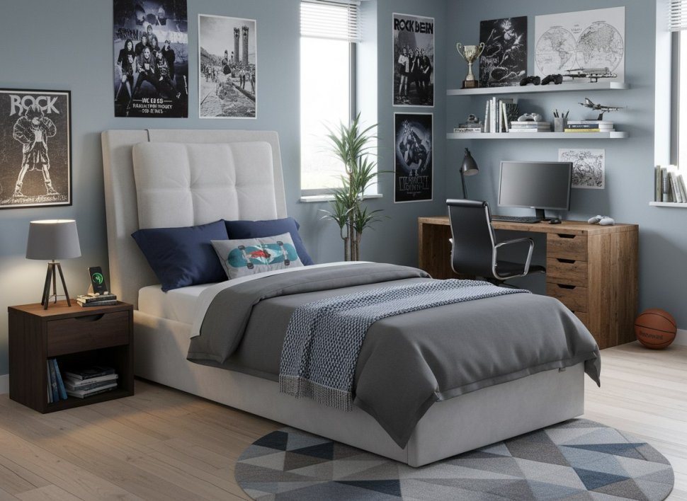 Кровать Ester 900 модель 311 Ультра смог