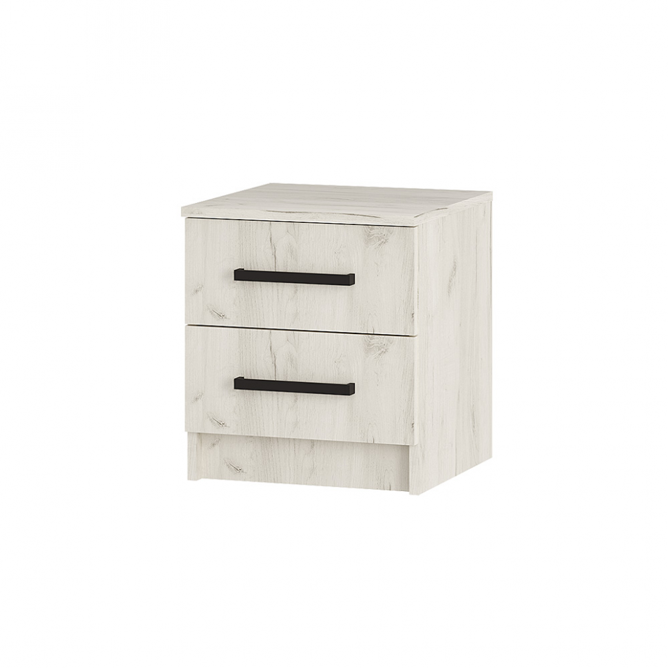 Тумбы прикроватные Фиеста (2 шт.), Дуб крафт белый