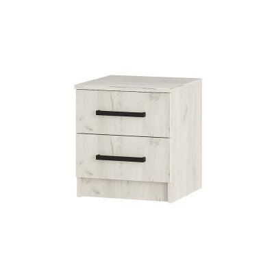 Тумбы прикроватные Фиеста (2 шт.), Дуб крафт белый