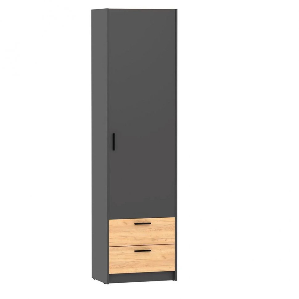 Прихожая Оттавия 1 Антрацит/Дуб золотой