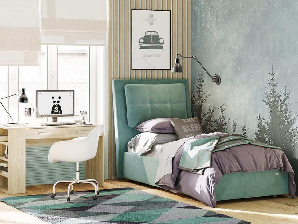 Кровать Ester 900 модель 311 Ультра минт