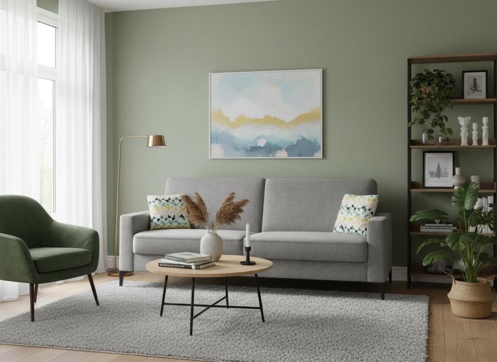 Диван-кровать Алекс 3Т модель 047 Геометрия 69/Вивальди 7