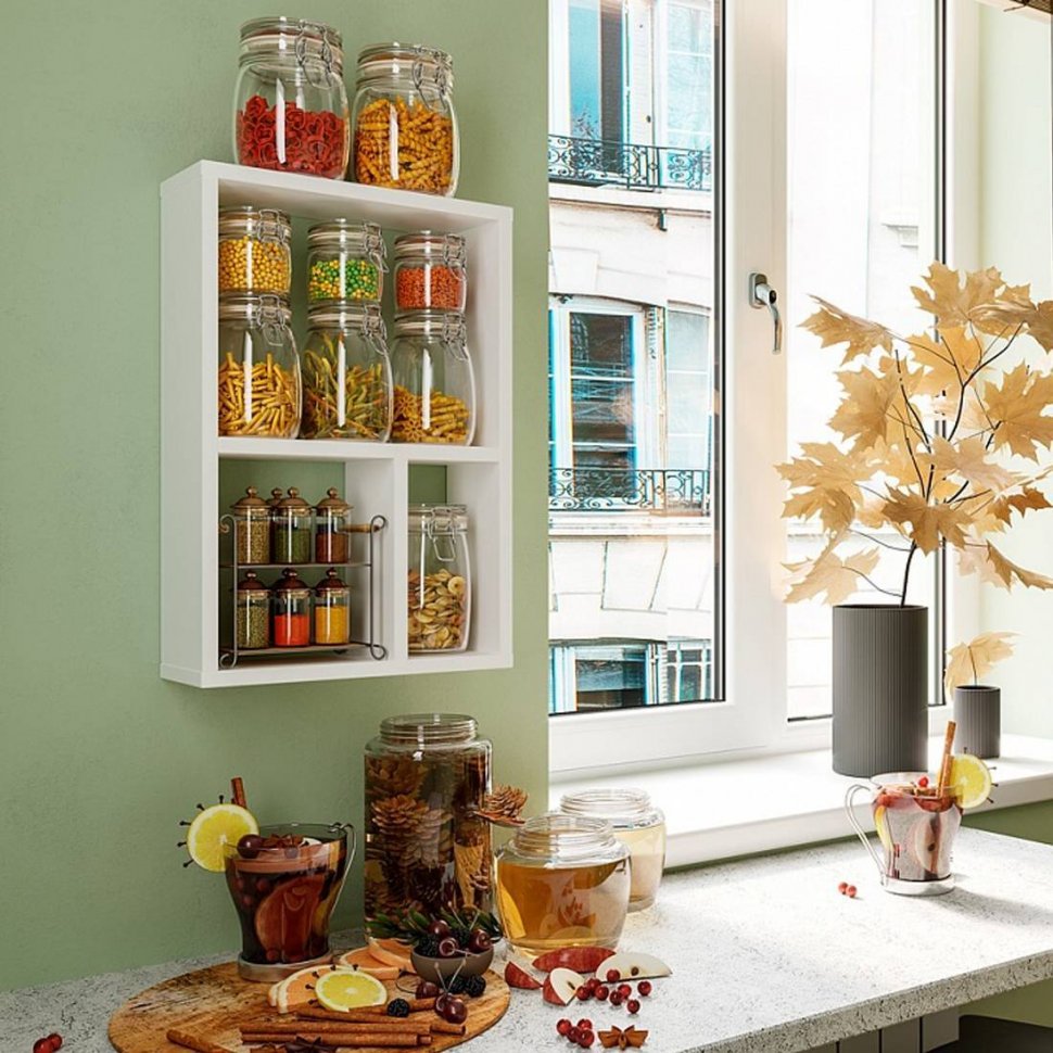 Полка Ион 6, белый