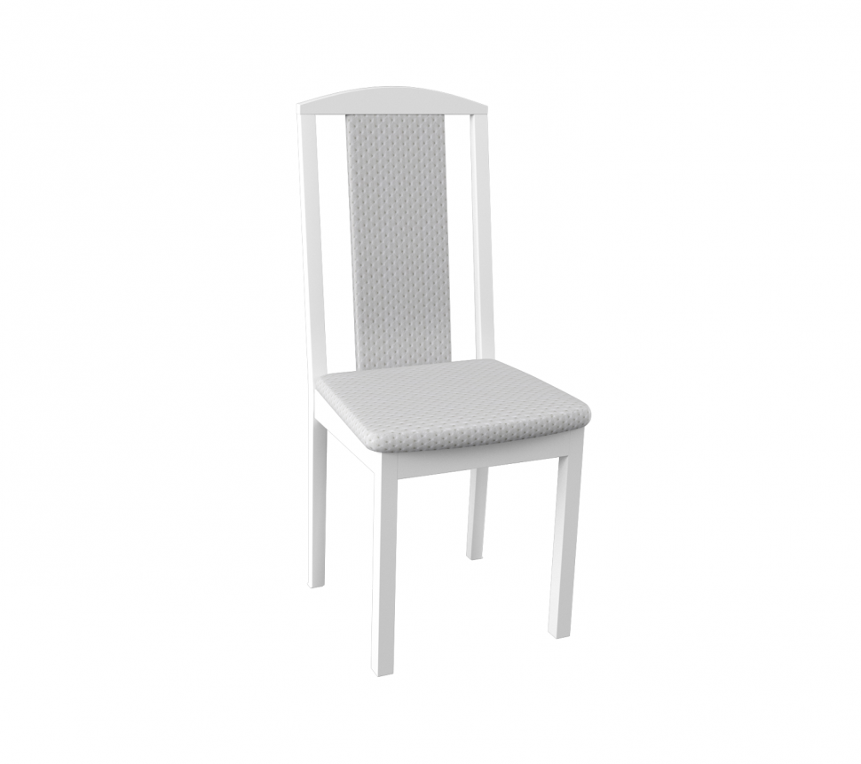 Стул с мягкой спинкой Сакура (белый / Белый Пунто)