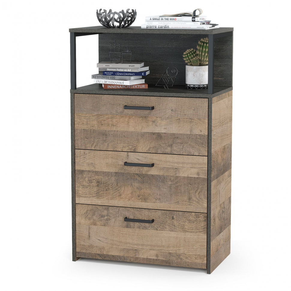 Трувор комод с ящиками 13.307.02 Дуб Гранж Песочный/Интра