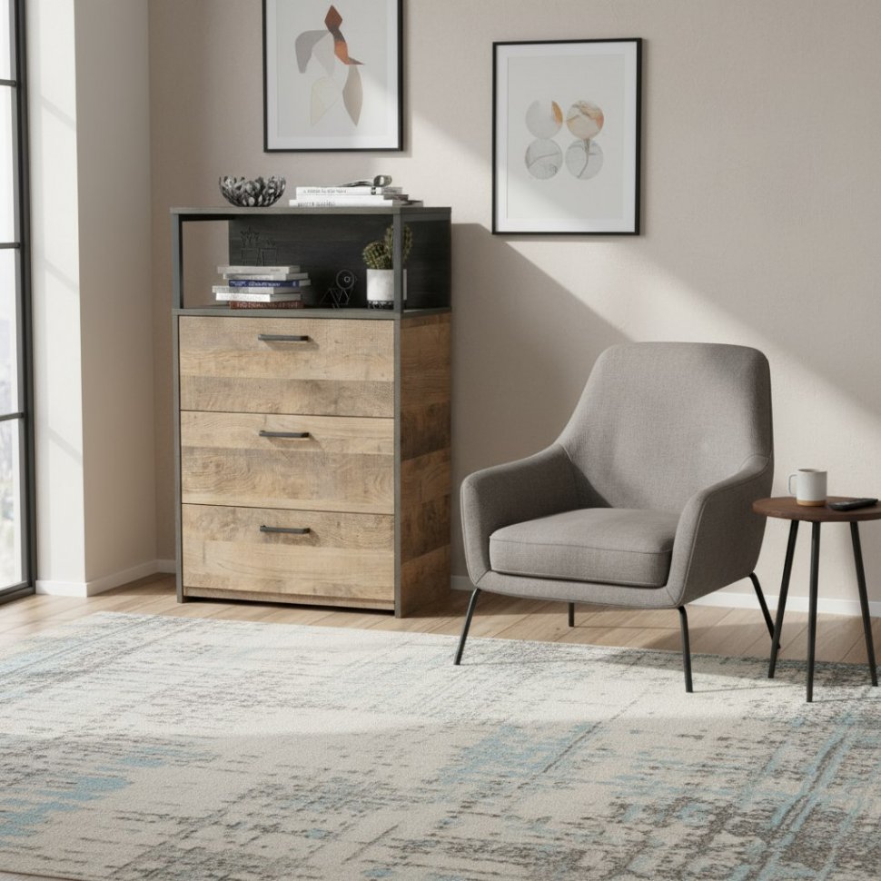 Трувор комод с ящиками 13.307.02 Дуб Гранж Песочный/Интра