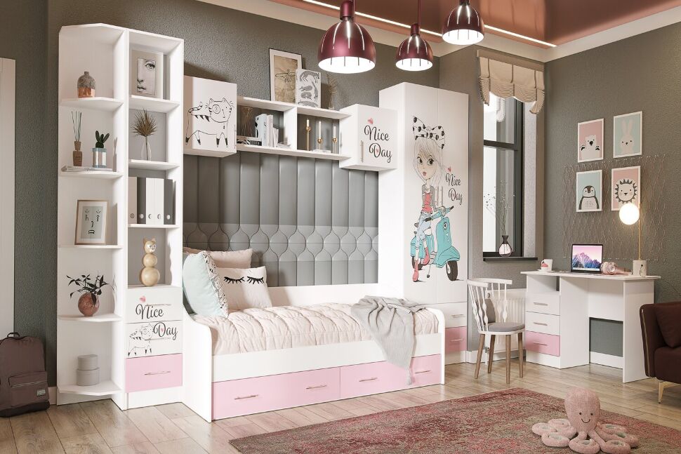 Пенал Вега FASHION, Белый