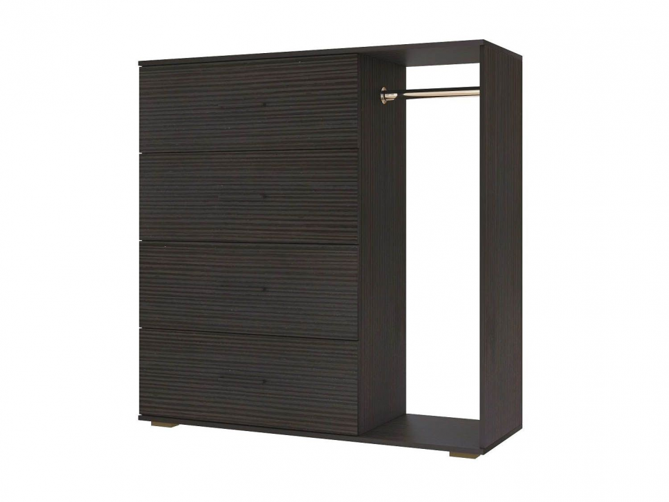 Комод со штангой Бодега темный