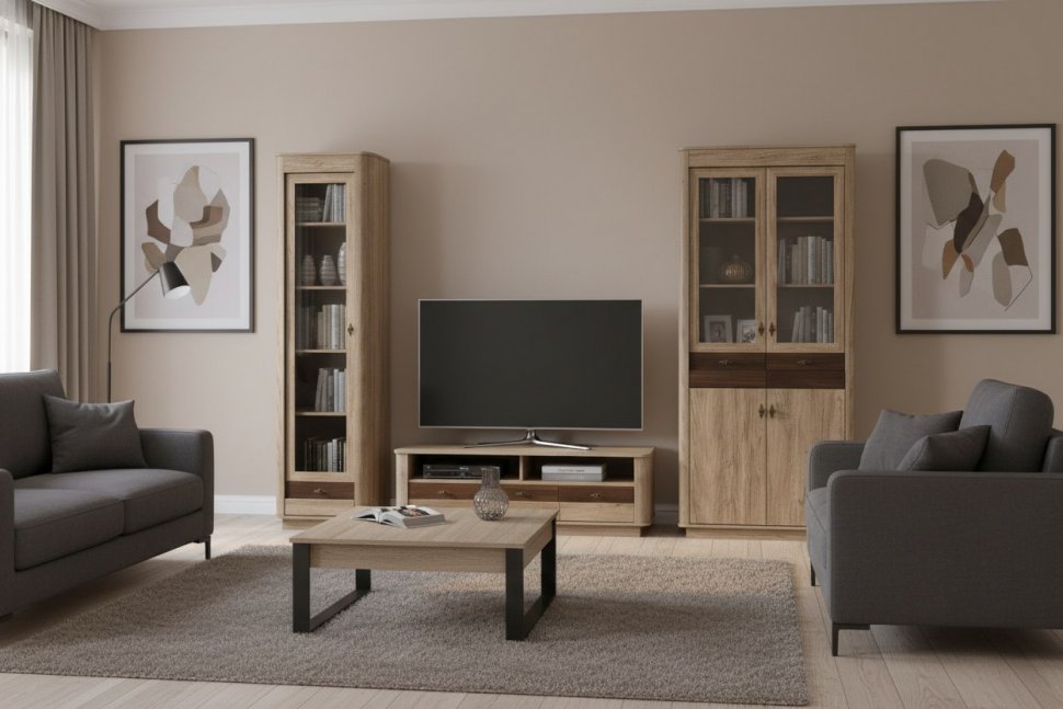 Гостиная Фантазия дуб каньон/дуб кальяри