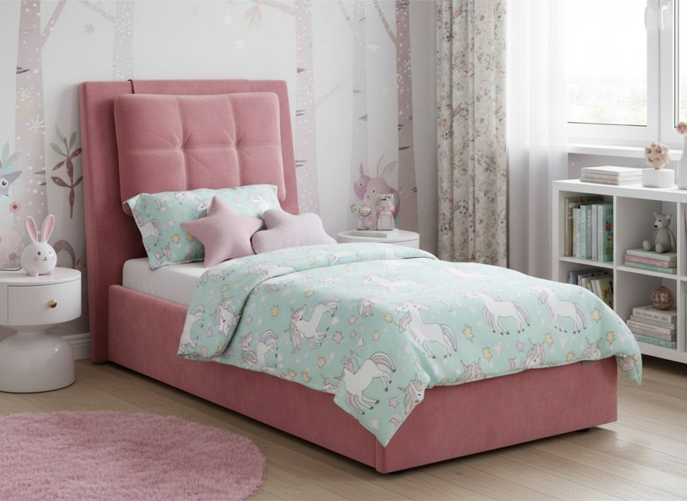 Кровать Ester 900 модель 311 Ультра коралл