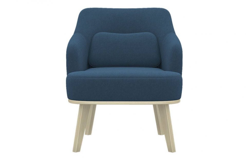 Кресло мягкое Курт (Синий)