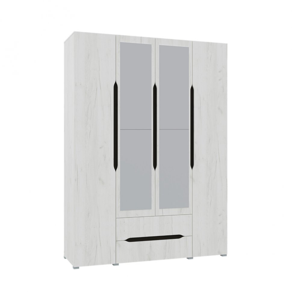 Спальня Вега (Крафт белый) Комплект 4