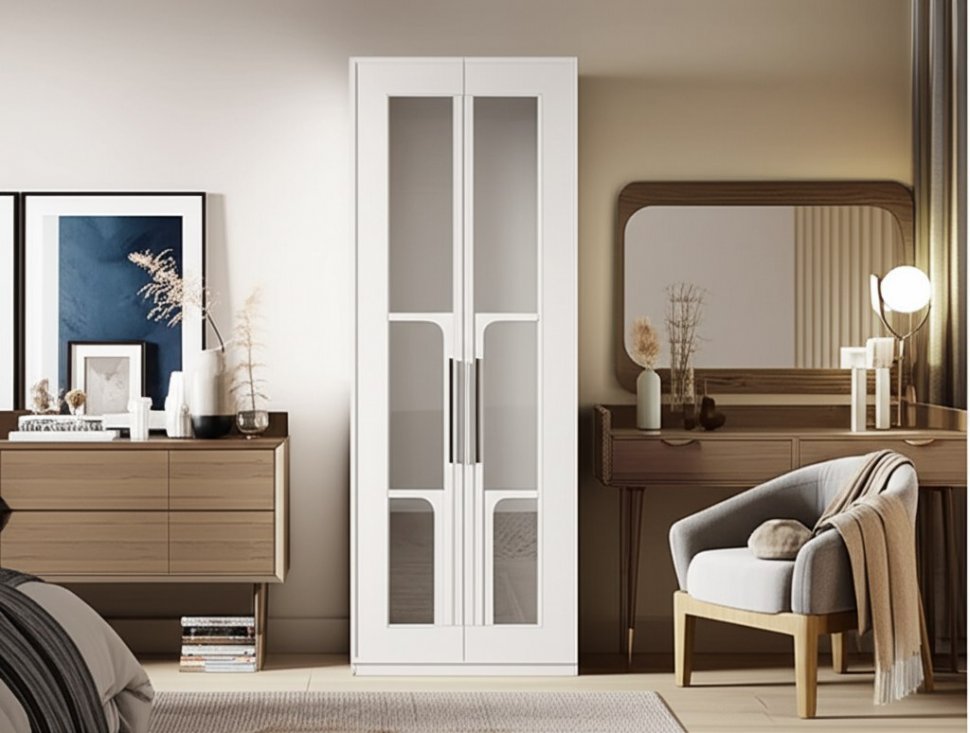 Валенсия шкаф для одежды 13.329 Белый