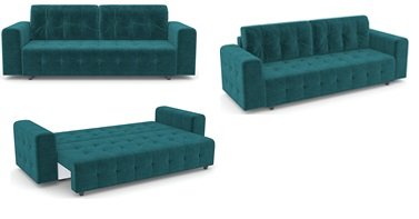 Диван Лондон 1 SKANDEAN (Изумрудный)