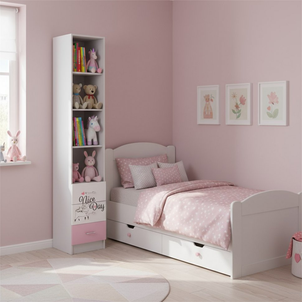 Пенал Вега FASHION 1, Белый