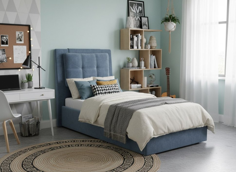 Кровать Ester 900 модель 311 Галакси лайт 22