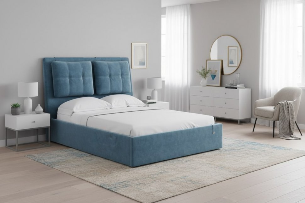 Кровать Ester 1400 модель 311 Галакси лайт 22