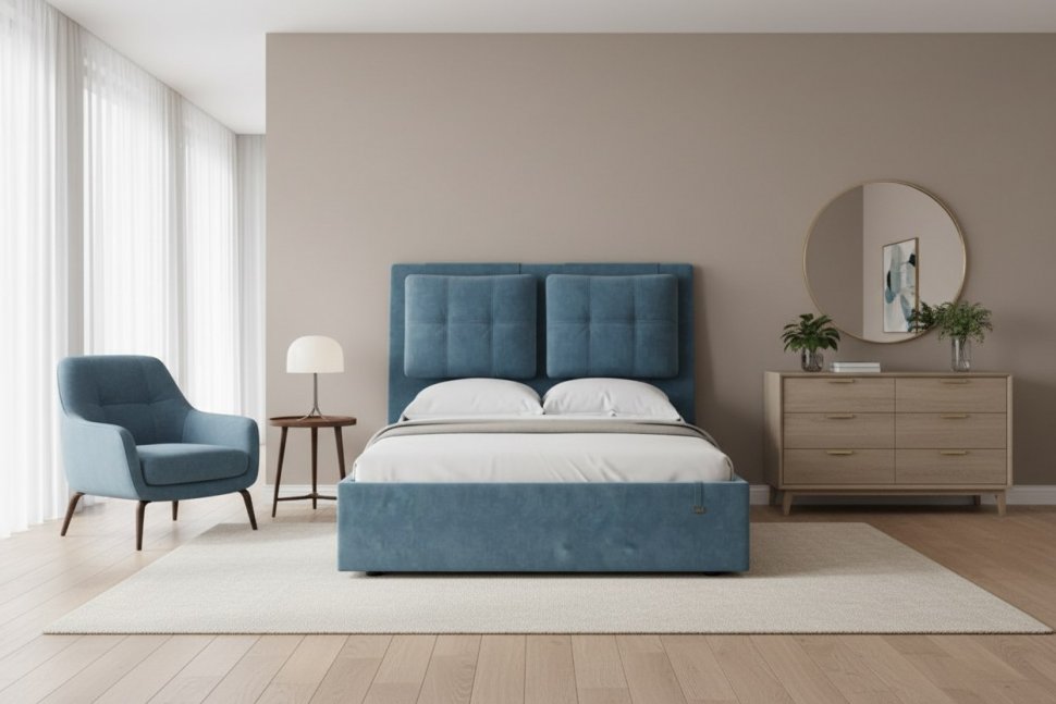 Кровать Ester 1400 модель 311 Галакси лайт 22