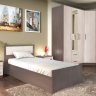 Кровать 90х200 Фиеста БТС с проложками из ДСП (Ясень)