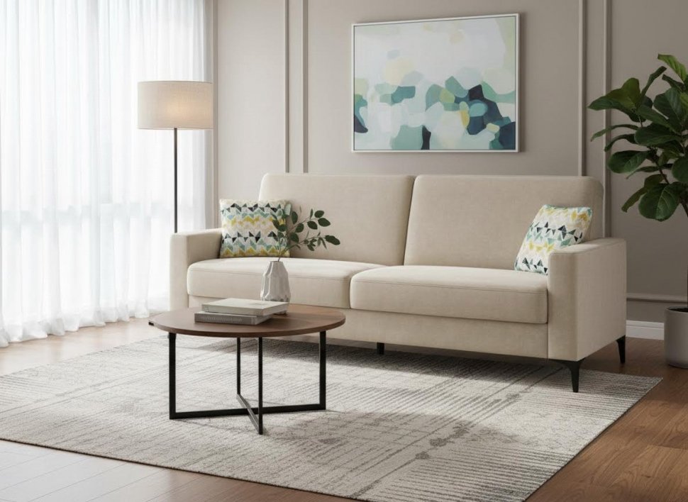 Диван-кровать Алекс 3Т модель 047 Геометрия 69/Вивальди 4