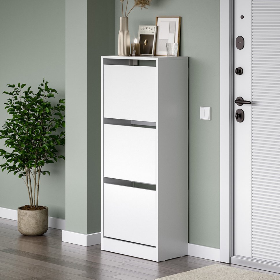 Обувница Айден ОБ06-601 Белый