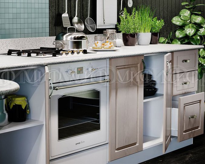 Кухня Констанция 1.7 (МИФ) Мускат