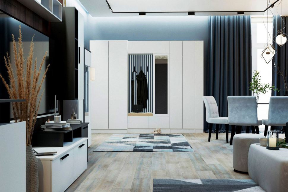 Мини-прихожая Руэлла, Белый