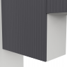 Кухня София 3м, Белый, Бланж, Графит матовый, Антарес