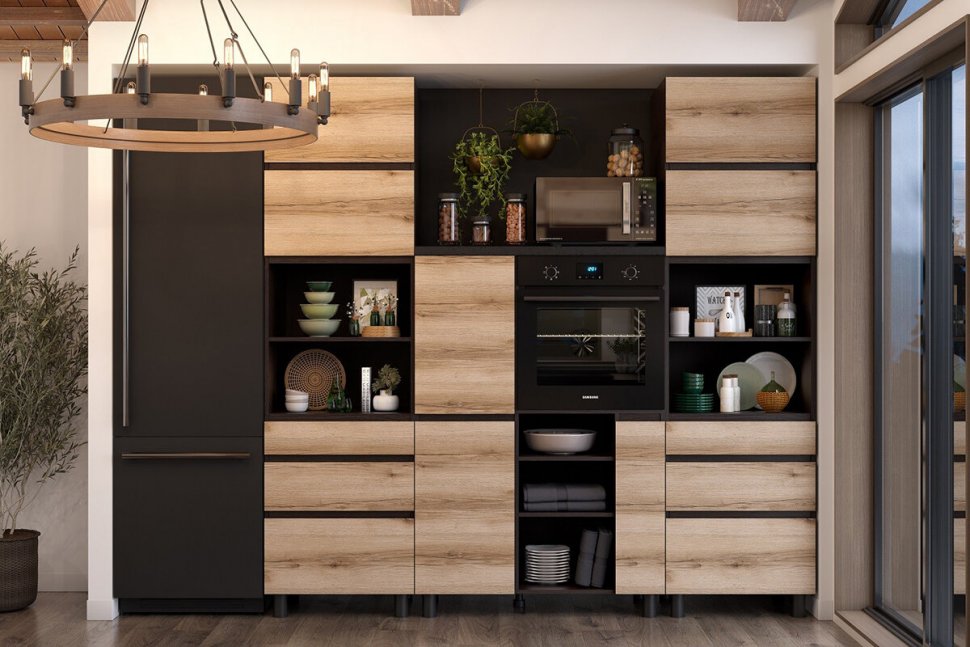 Полка 60 см Берген 6пл1 (Венге)