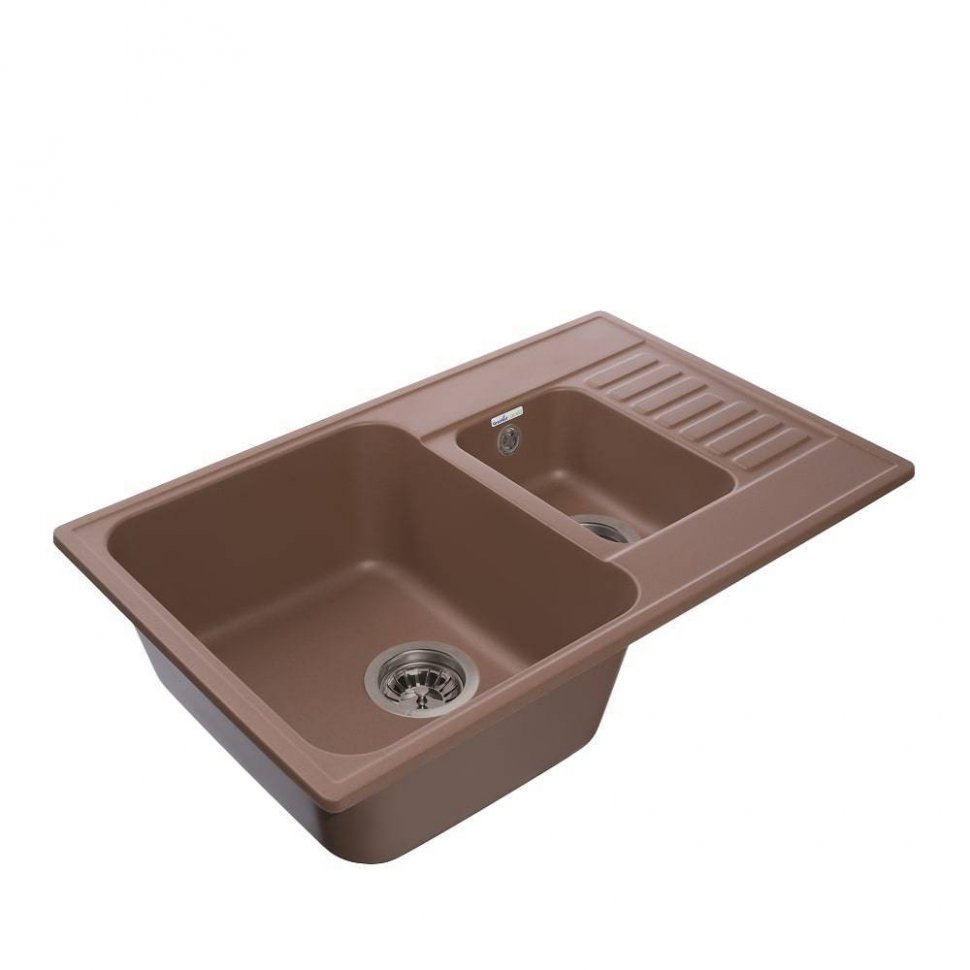 Мойка QUARZ 21К, терракот