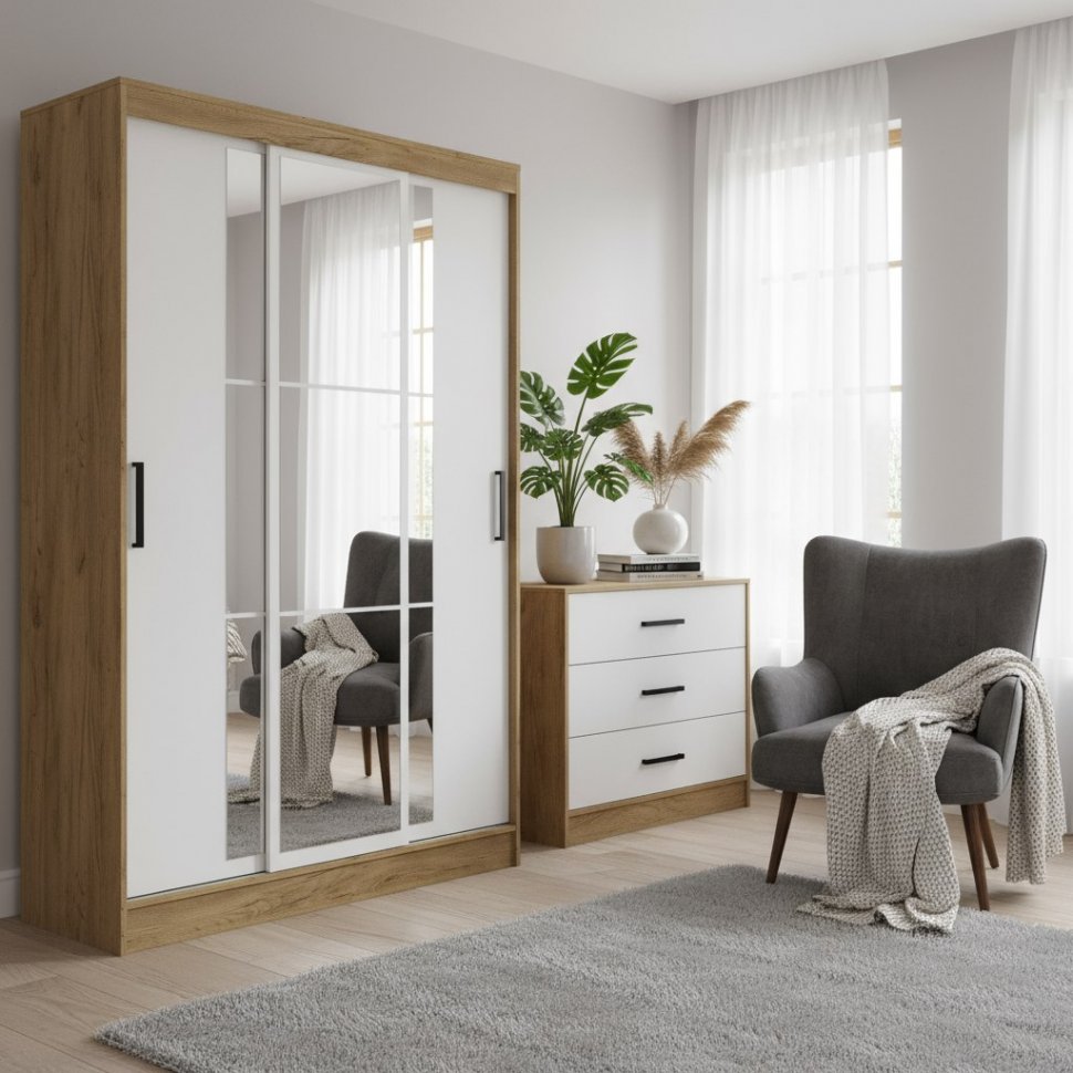 Шкаф-купе Тайм ШКК-03 (Арника)