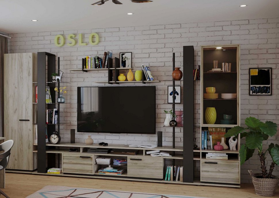 Тумба ТВ OSLO 3 (Глазов)