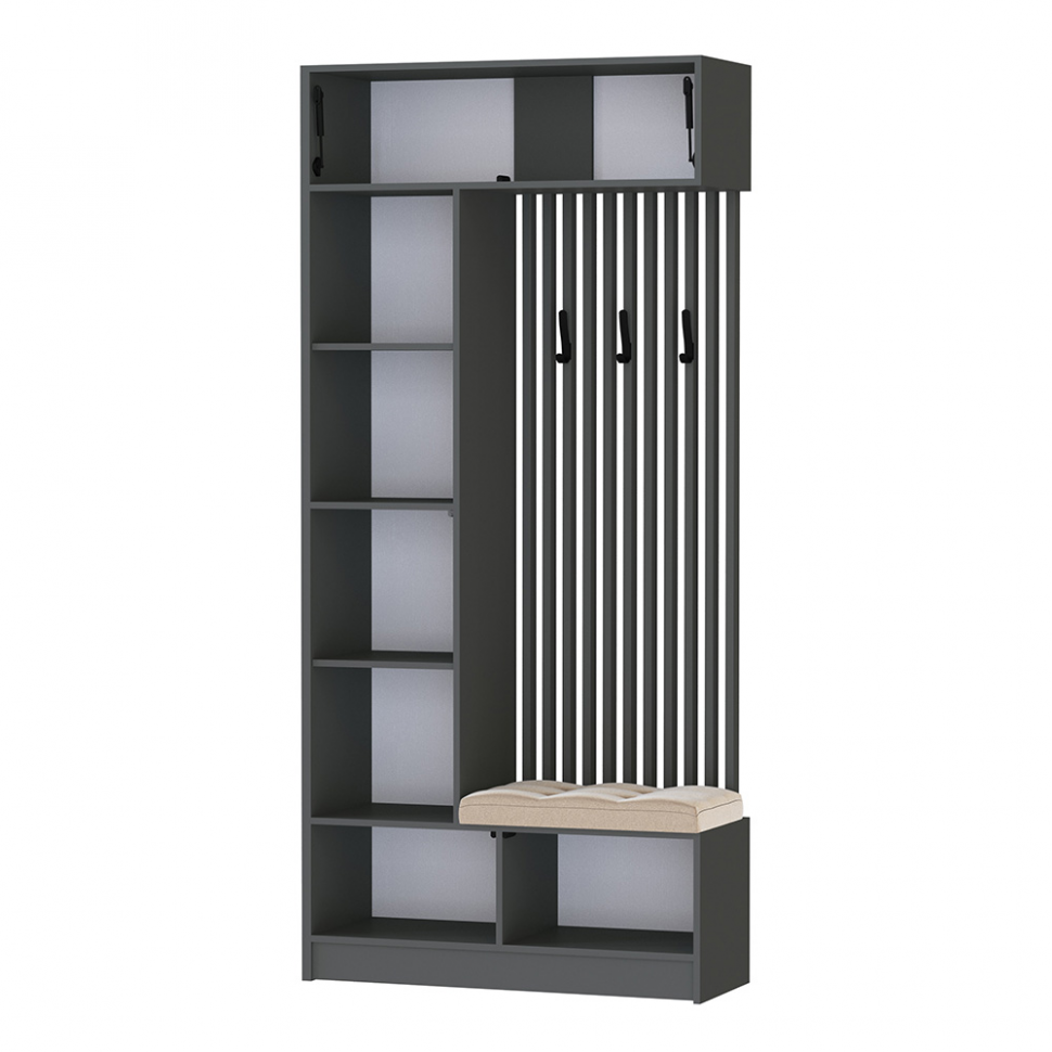 Мини-прихожая Руэлла, Графит серый